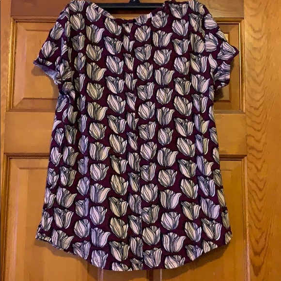 Loft Pink Tulip Soft Tee - Picture 3 of 3